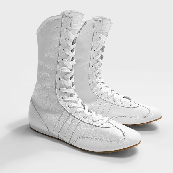 Geezers Leather Classic High Boxing Boot