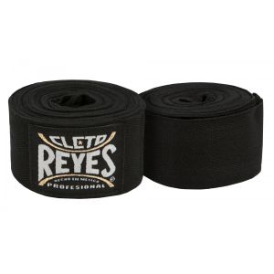 Cleto Reyes Mexican Hook & Loop Handwraps - Black